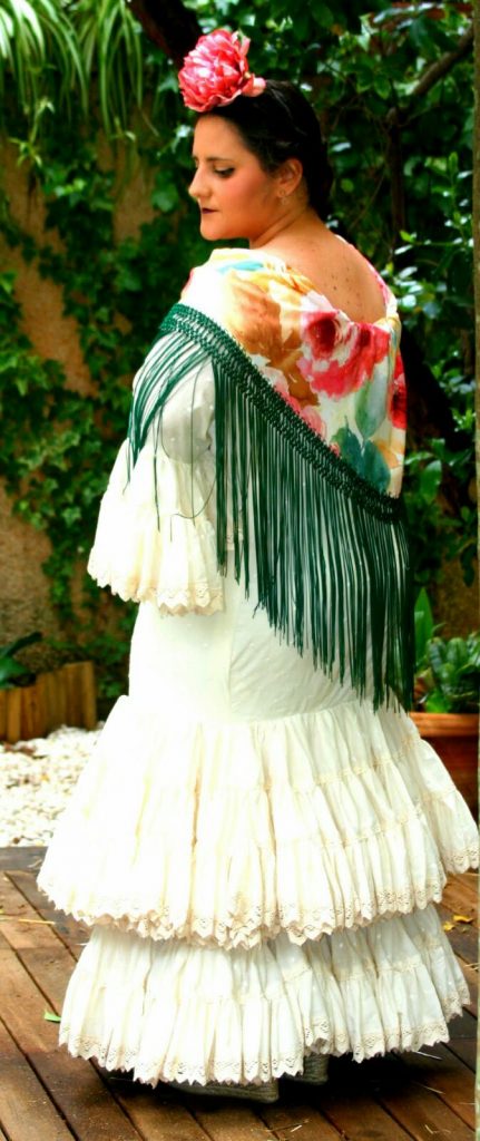Traje diseñado por María Cañadas