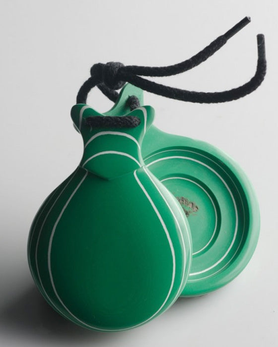 Green Glass Castanet Double Box