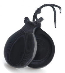 Castagnettes en tissu noir « Special Teachers »