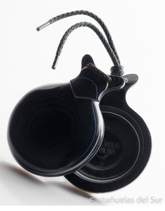 Castañuela Capricho Tela Negra Caja Doble