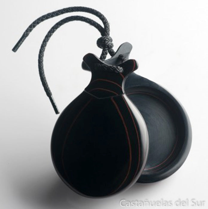 Castagnettes en fibre noire « Special Teachers »