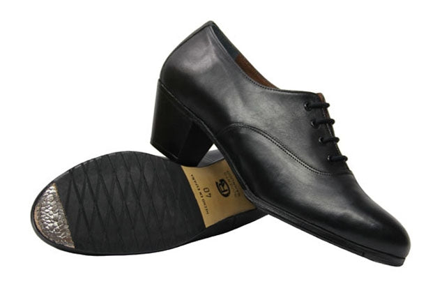 Semi-professional Flamenco Shoe Black Leather