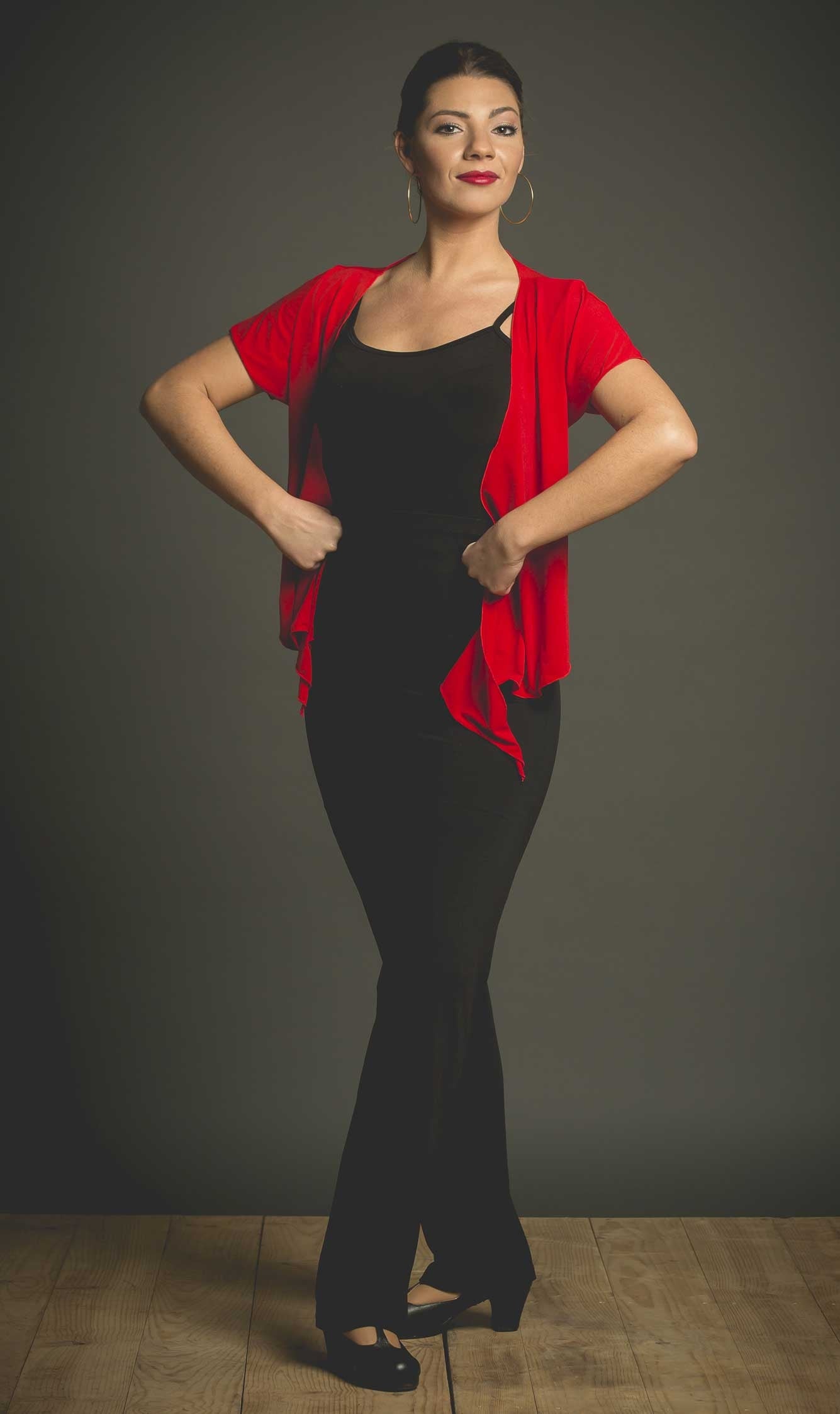 Pantalón Flamenco Negro