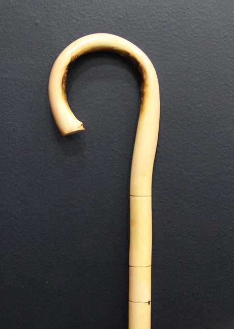 Bastón de baile flamenco torneado y barnizado