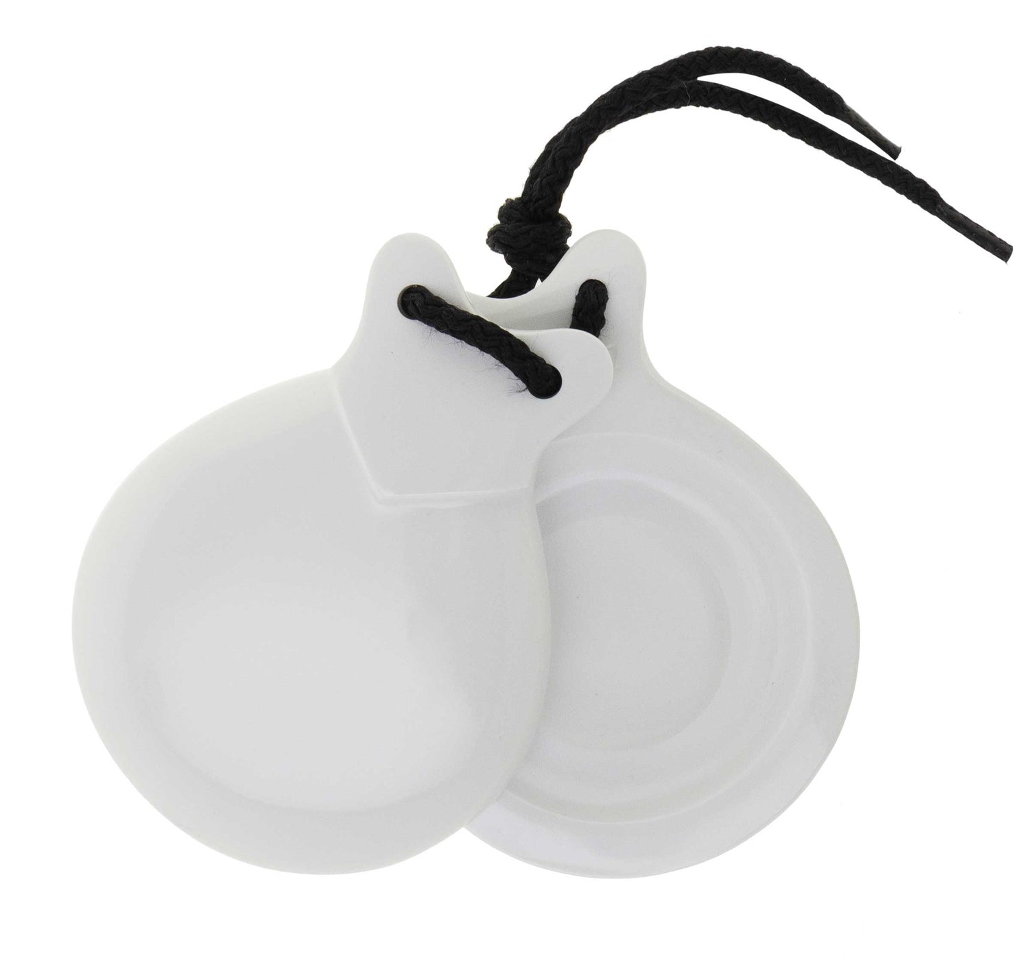 Castagnettes de concert en fibre blanche