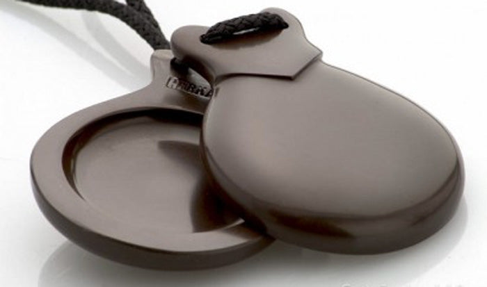 Castagnettes de concert en fibre marron