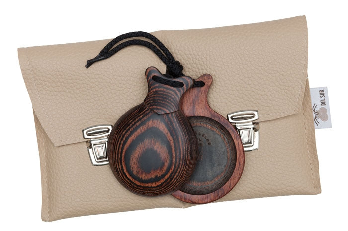 Brown Wooden Castanet Normal Box