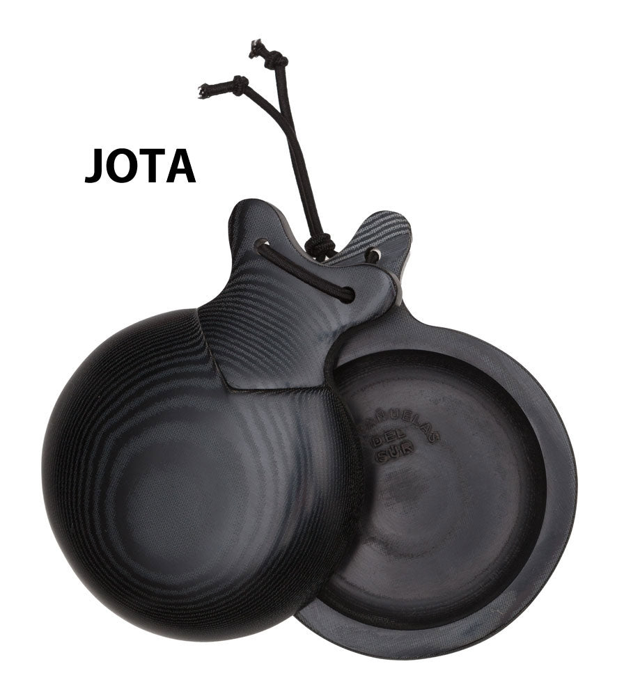 Castañuela Tela Negra Caja Normal Para Jota