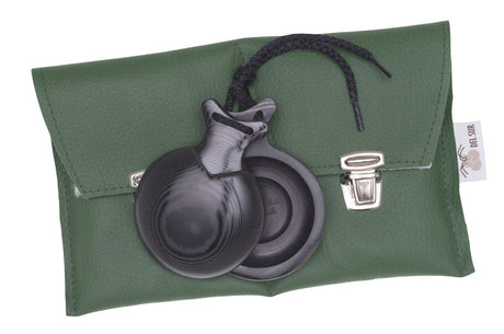 Castanet Capricho Black Fabric Double Box