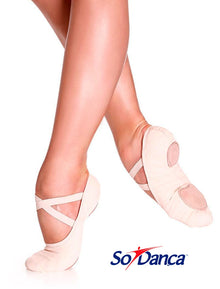 Zapatilla de Ballet lona Rosa