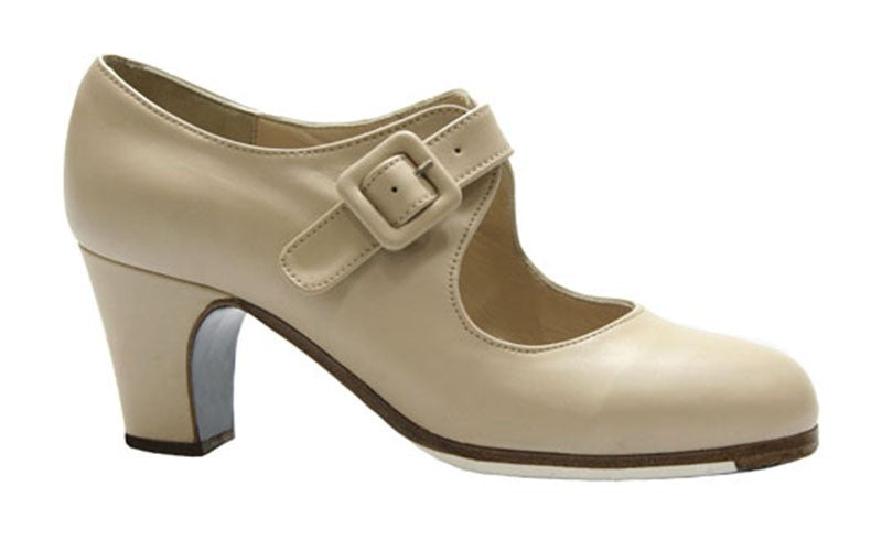 Chaussure de danse flamenco professionnelle en cuir