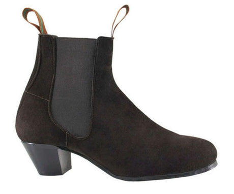 Botte de flamenco en daim marron 39/46