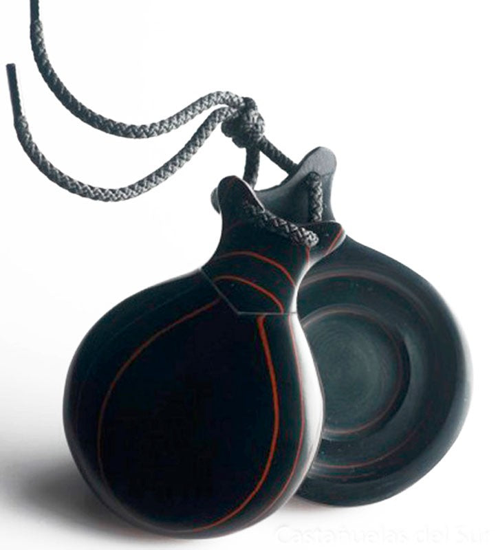 Black Fiber Castanet Double Box