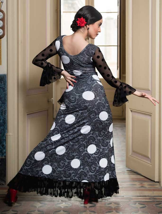 Falda Flamenco Sarnen Estampado de lunares