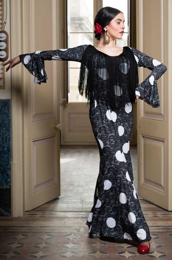 Robe de flamenco imprimée Lei