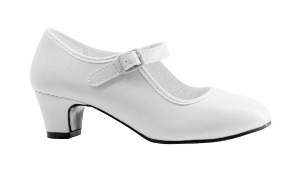 Zapato de Flamenca Blanco 18/42