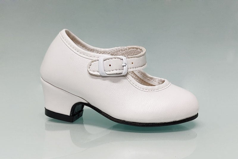 Zapato de Flamenca Blanco 15/17