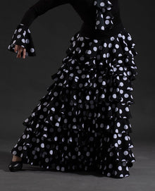 Jupe flamenco Bienne avec ceinture