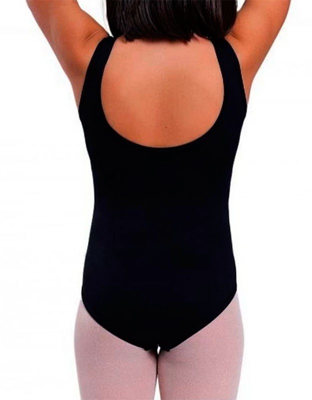 Maillot Niña Negro Tirante Ancho