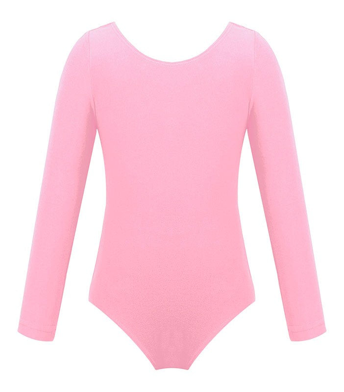 Maillot Niña Rosa Manga Larga