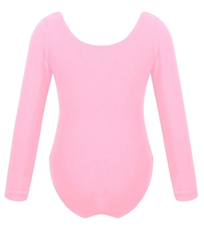 Maillot Niña Rosa Manga Larga