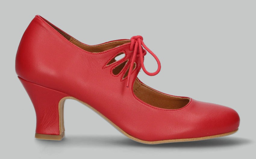 Flamenca Cordones Rojo