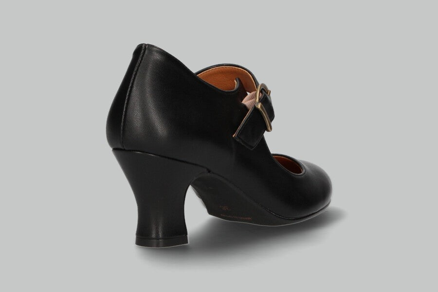 Black Flamenco With Wide Buckle