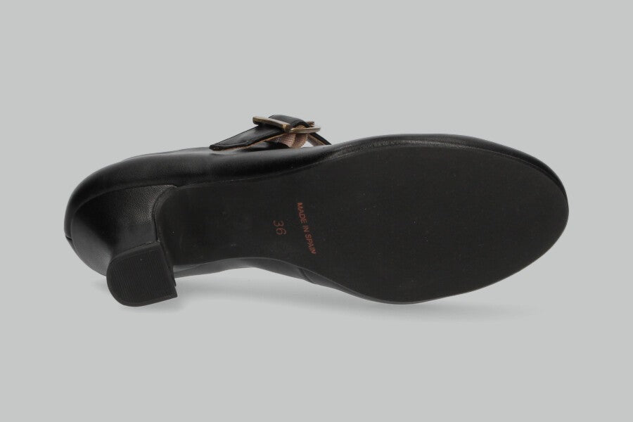 Black Flamenco With Wide Buckle