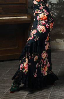 Jupe flamenco imprimée Yumbel