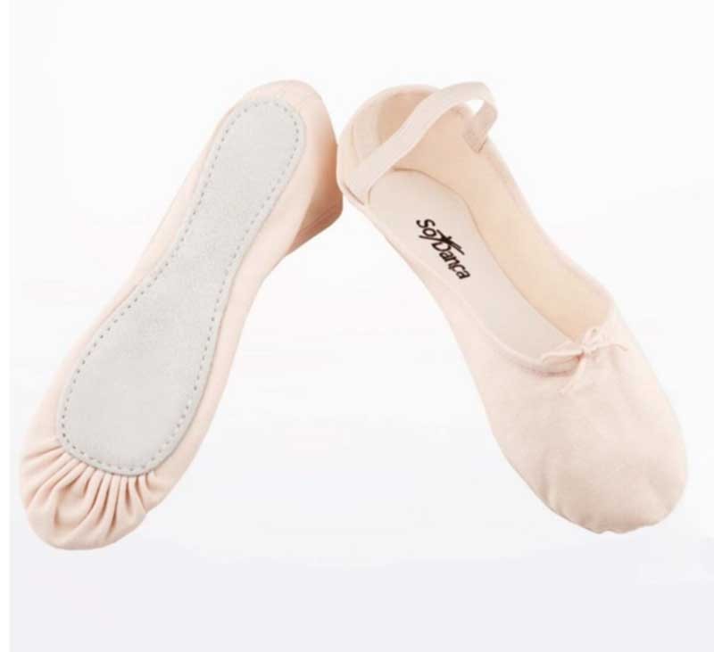 Zapatilla de Ballet lona Rosa