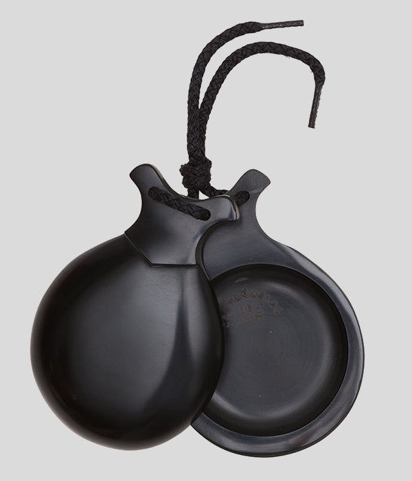 Castañuela fibra negra "especial profesores" caja normal