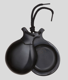 Castañuela fibra negra "especial profesores" caja normal