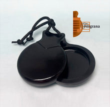 Castanets for beginners, filigree, black fiber