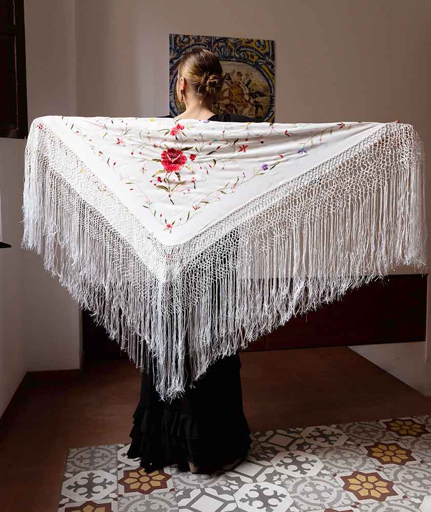 MANILA 115 CM. IVORY/COLORS