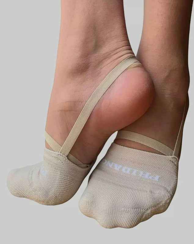 Half-pointe shoe protector for rhythmic and artistic dance
