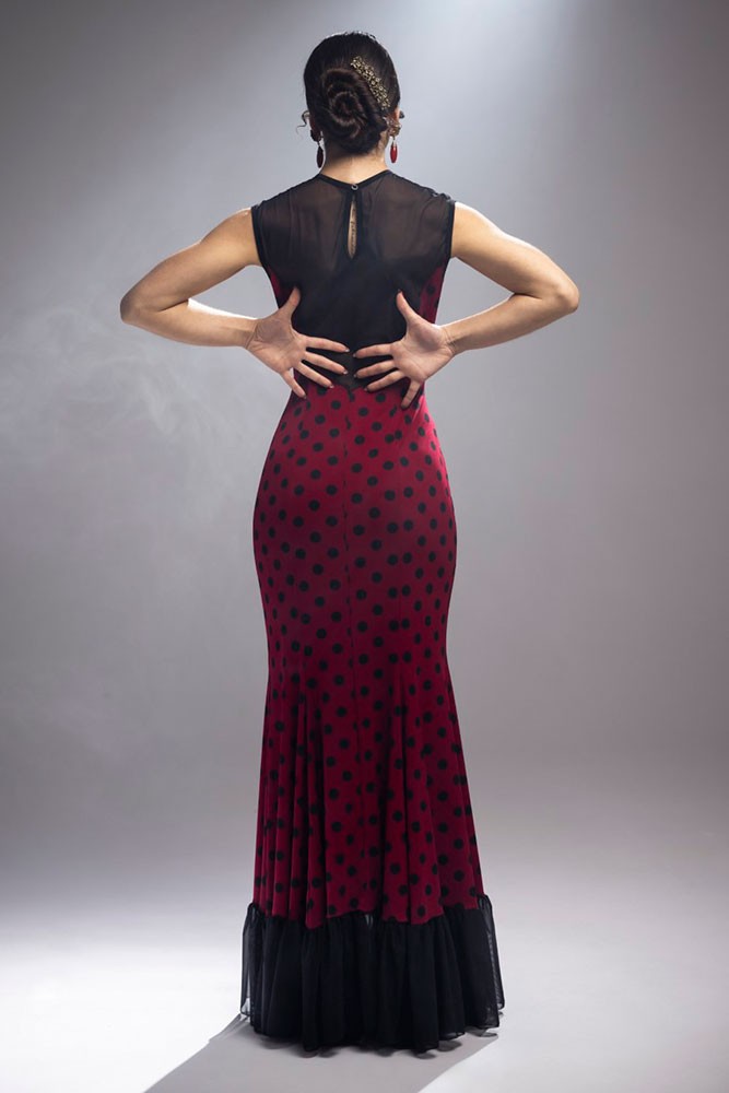 Robe de flamenco Calice imprimée en différentes couleurs