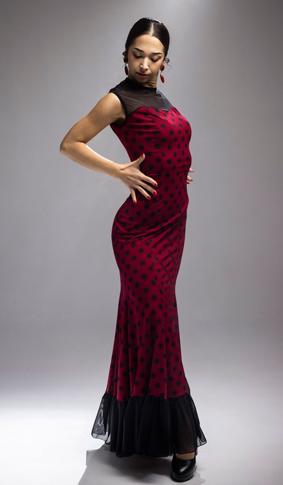 Robe de flamenco Calice imprimée en différentes couleurs