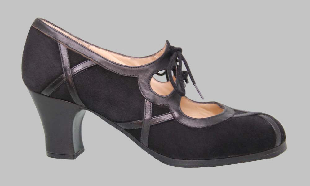 Chaussure de danse flamenco combinée professionnelle