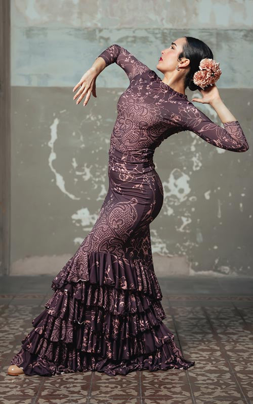 Falda Flamenco Galante Estampada Varios Colores