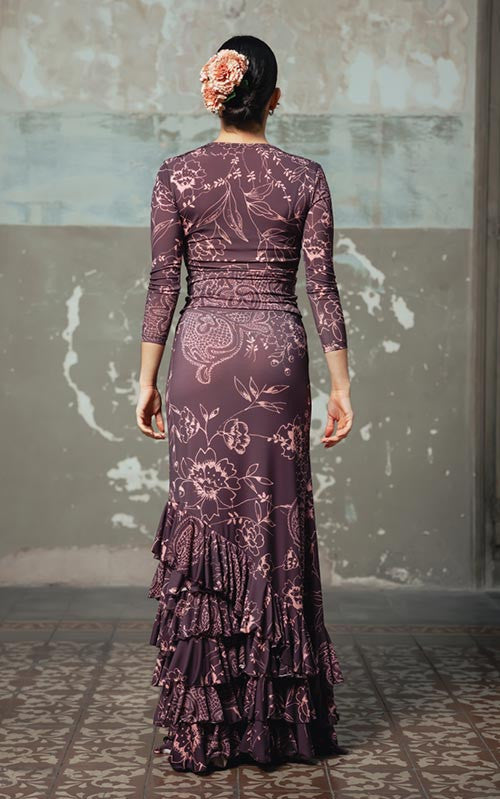 Falda Flamenco Galante Estampada Varios Colores