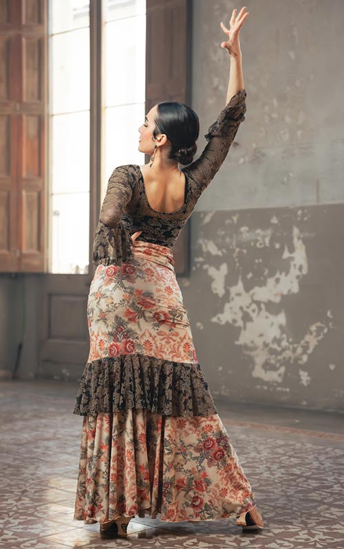 Jupe flamenco imprimée Schermo