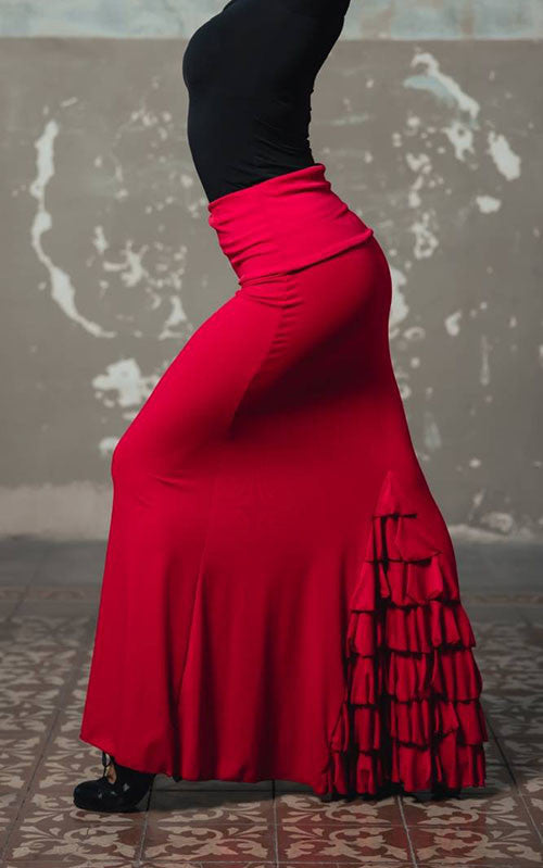Andújar Flamenco Skirt with Sash