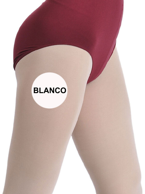 Soft stocking with elastic band, white