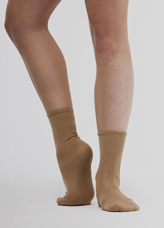 Chaussette de danse en microfibre Rad Nude