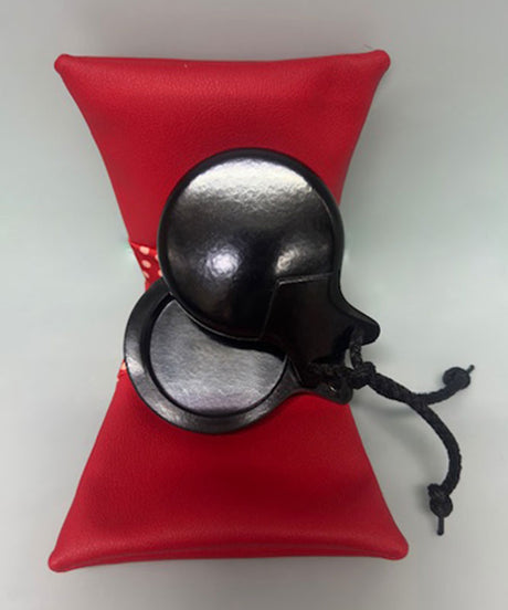 Castagnettes d'initiation en filigrane en fibre noire