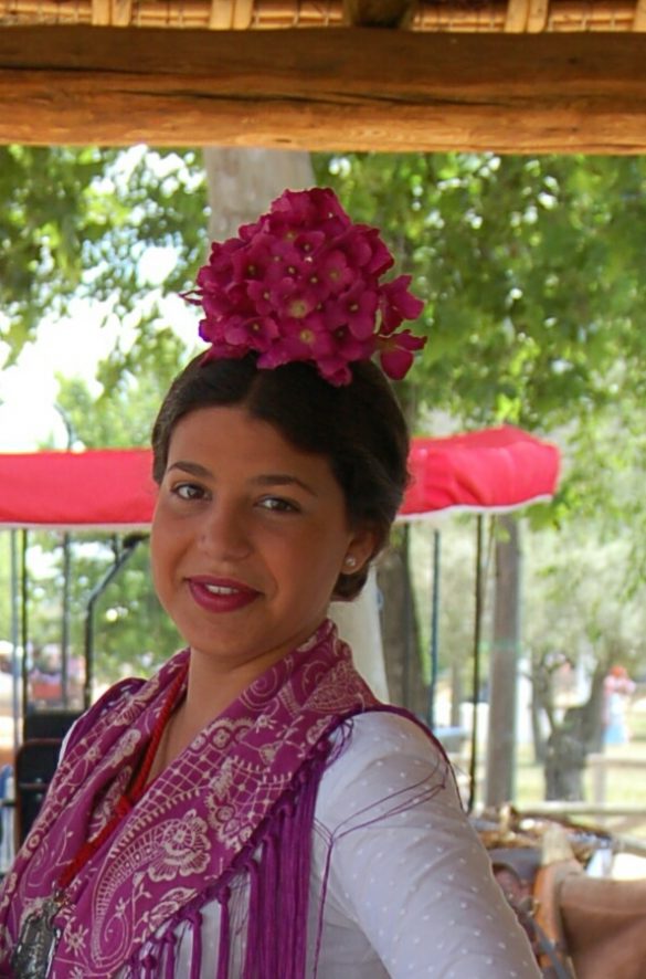 María Cañadas moda flamenca, diseñador novel