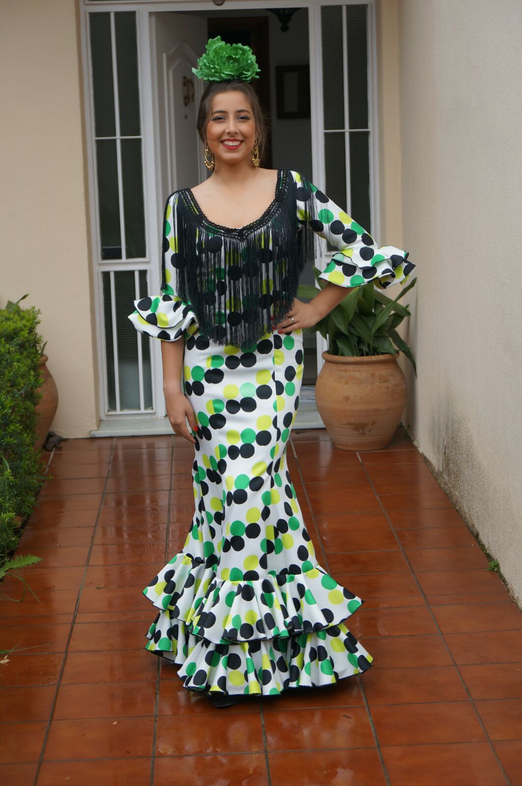 traje de flamenca, traje de faralaes