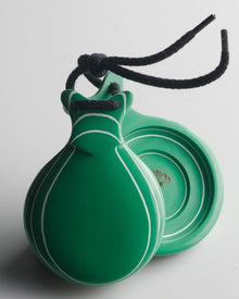 Green Glass Castanet Double Box