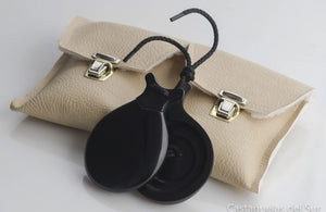 Black Glass Castanet "Special Teachers"