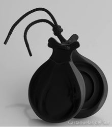 Black Glass Castanet "Special Teachers"